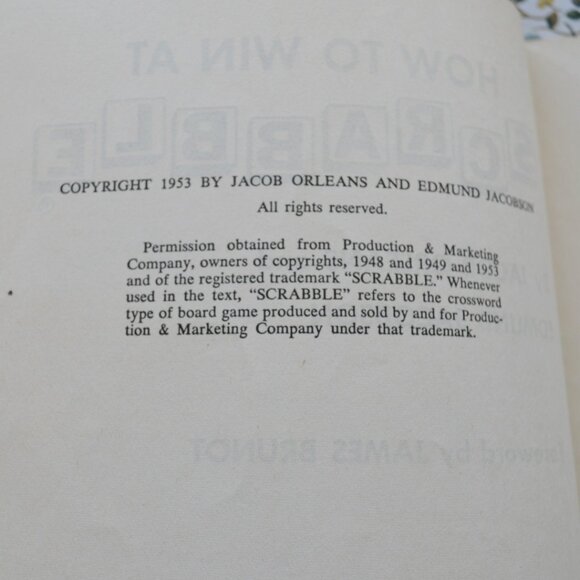 The Official Scrabble Manual How to Win at Scrabble - Picture 3 of 3